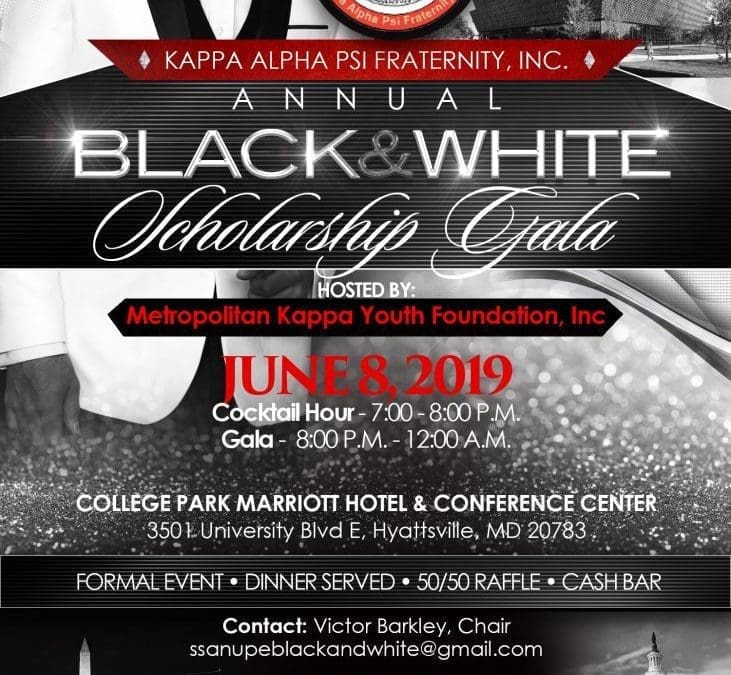 MKYF co-Hosts 2019 Black & White Ball